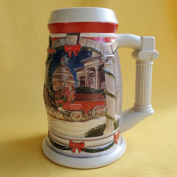 Budweiser Collectors Holiday Beer Stein - Picture 6 of 16
